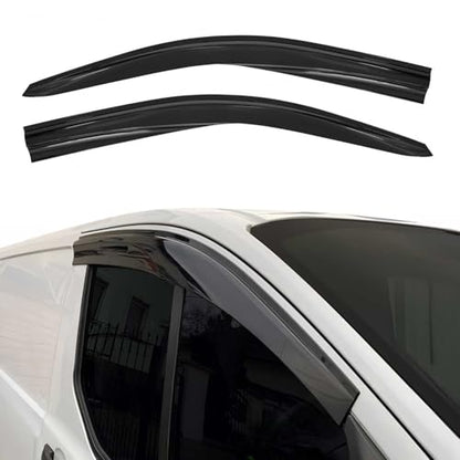 Window Visor Vent Rain Guard Deflector for Mercedes Metris 2016 (2 Count)