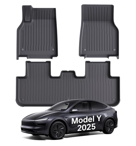 Floor Mats Fit for Model Y 2026 (3 Count)