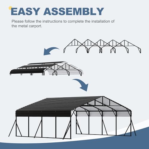 20x20 FT Metal Carport