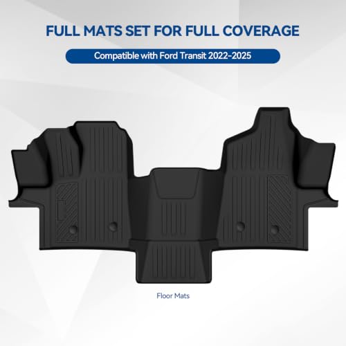 Custom Fit Floor Mats for Ford Transit 2022
