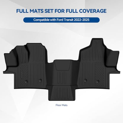 Custom Fit Floor Mats for Ford Transit 2022