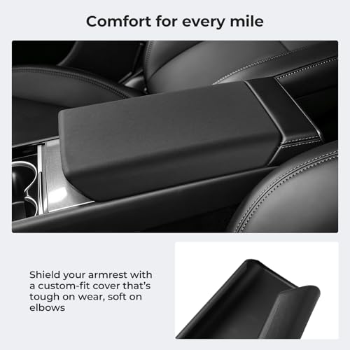 Center Console Armrest Cover for Tesla Model Y Juniper 2025