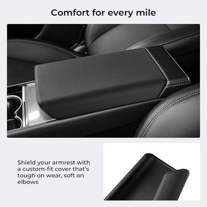 Center Console Armrest Cover for Tesla Model Y Juniper 2025