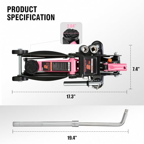 Floor Jack with Socket and Lock
