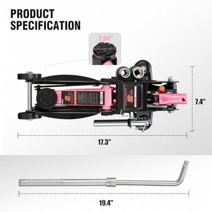 Floor Jack with Socket and Lock