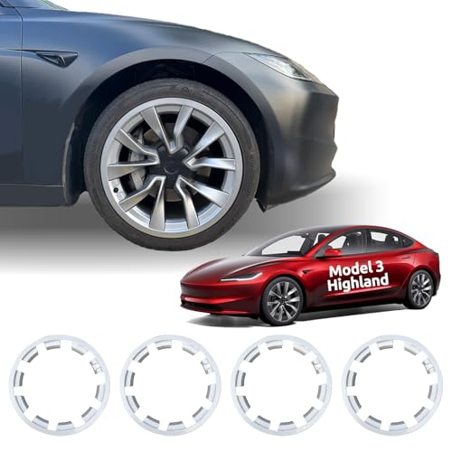 Rim Protector for Tesla 2024 2025 2026 Model 3 Highland 19 Inch Nova Wheels Cover All