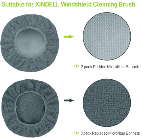 XINDELL 5 Pack Microfiber Pads (5 Count)