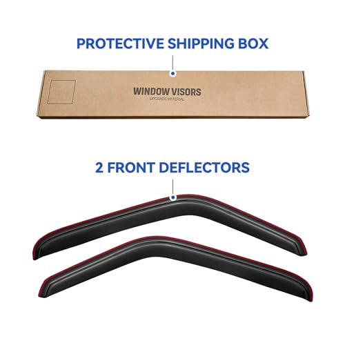 in Channel Window Visors Rain Guards for 1993