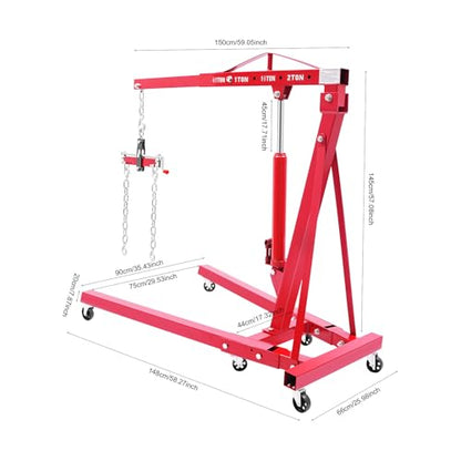 Engine Hoist with Lever