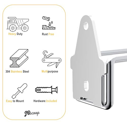 Stainless Steel 304 Garage Hooks
