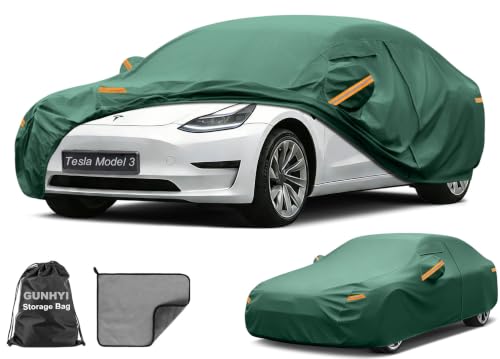 Waterproof Car Cover Custom Fit for Tesla 3