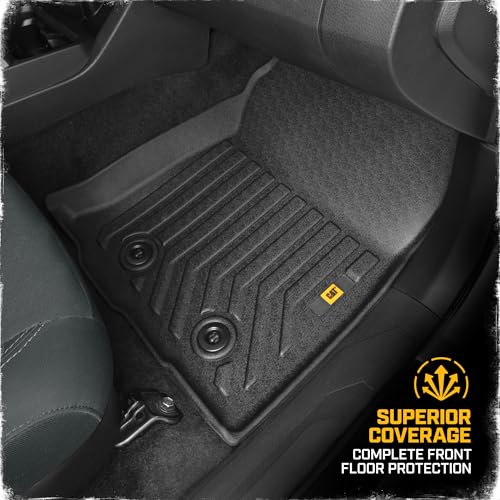 JustFit™ 3D All Weather Floor Mats for Toyota Tacoma 2016
