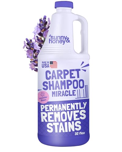 Carpet Cleaner Shampoo Solution for Machines (32 Fl Oz)