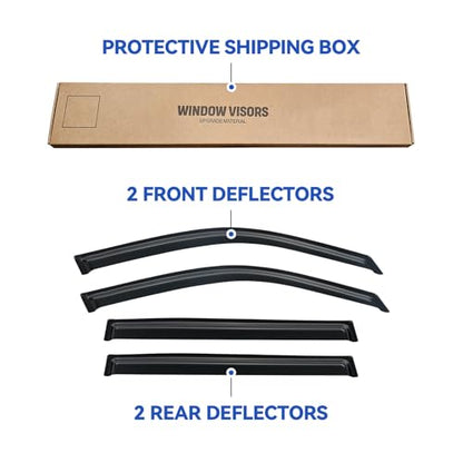 Window Visors Rain Guards for 2003