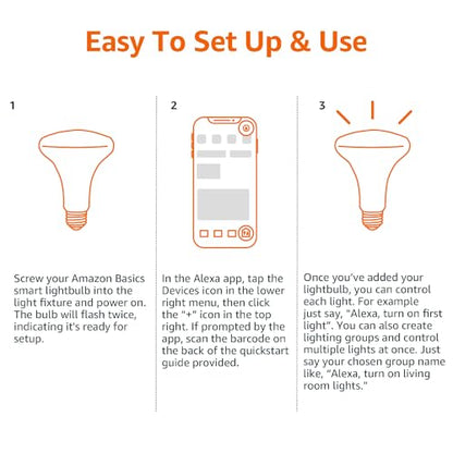 Smart BR30 LED Light Bulb