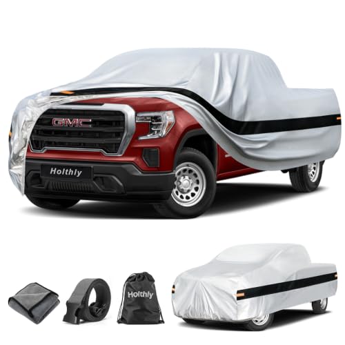 10 Layers Truck Cover Waterproof All Weather Custom Fit GMC Sierra 1500