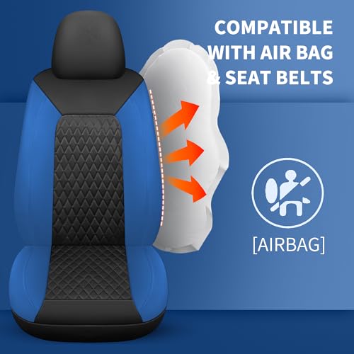 Faux Leather Full Set Car Seat Covers