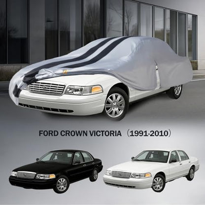 Multi Layer Car Cover Custom Fit for Lincoln Town