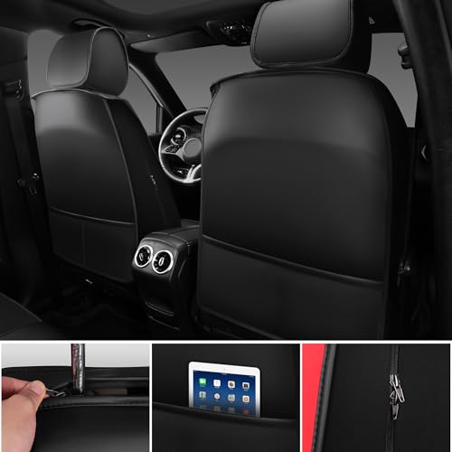 Nappa Leather Car Seat Covers Front Seats