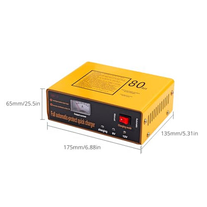 6V 5A and12V 8.5A Car Battery Charger