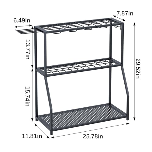 Organizer Yard Tool Storage Rack Garden Organizer Tool Holder