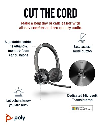 Poly Voyager 4320 UC Wireless Headset