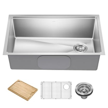 Fairlane 30 in Undermount Workstation Single Bowl 18