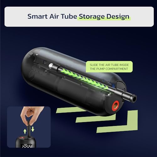 Bike Pump Portable Air Compressor for Cars & Bikes