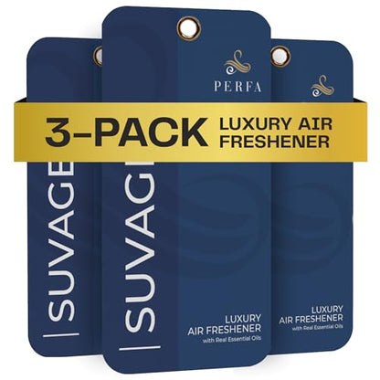 Card Car Air Freshener for Men (3 Count)