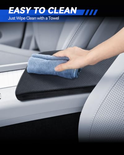 XC60 Armrest Cover for 2021 2022 2023 2024 2025 2026 Volov XC60 S60 SPA Accessories Center Console Middle Lid Pad Protector for Car Elbow Rest