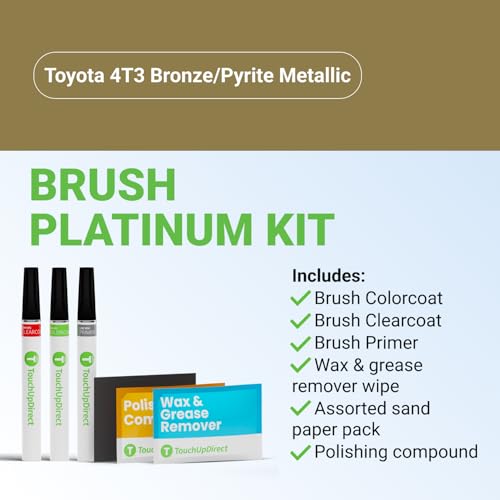 Car Paint Touch Up Brush Kit