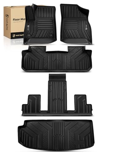 Automotive Floor Mats for Chevy Traverse 2018 (5 Count)
