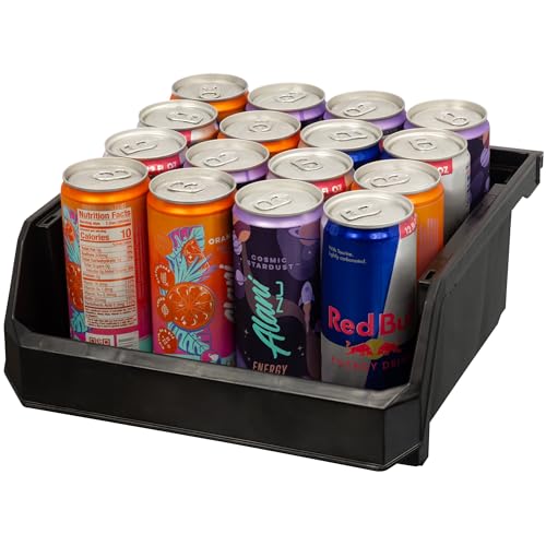 Medium Wide Stackable Plastic Storage Bins