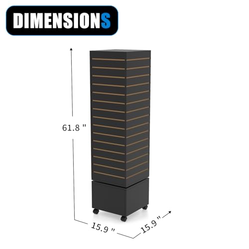 Rotating Slatwall Display Rack