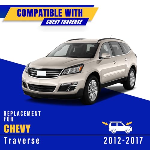 3 Wipers Fits Chevrolet Chevy Traverse 2012