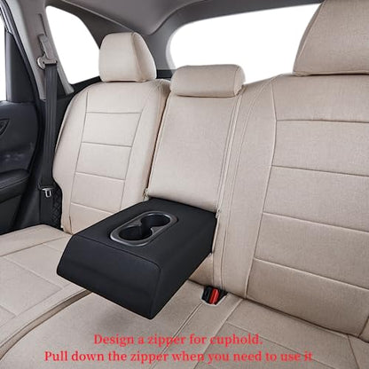 CRV Seat Covers Custom Fit for 2017 2018 2019 2020 2021 2022 Honda CRV LX
