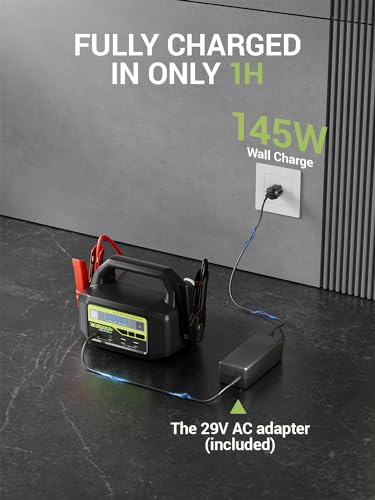 12V 24V Car Battery Jump Starter 6000A Heavy Duty Truck Jump Box