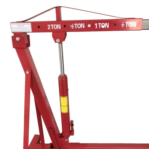 2 Ton Folding Engine Hoist Engine Crane with Lever