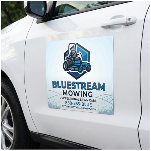 Custom Car Magnets for Business Personalized Vehicle Magnetic Signs for Cars Trucks Vans with Your Full