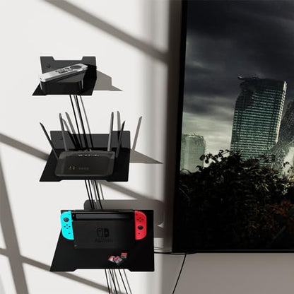 Floating Metal Wall Mount Shelf