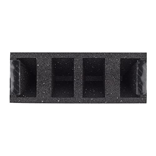 Heavy Duty Rubber Parking Stop Durable Easy to Install Reflective Parking Curb Garage Car Stopper for Indoor and Outdoor Use