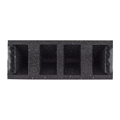 Heavy Duty Rubber Parking Stop Durable Easy to Install Reflective Parking Curb Garage Car Stopper for Indoor and Outdoor Use