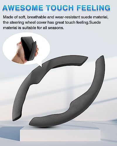Custom Fit for Tesla Steering Wheel Cover