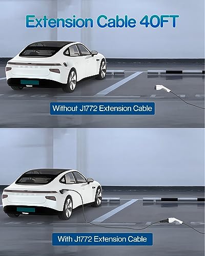 J1772 EV Charger Extension Cable