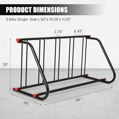 Commercial Grid Bike Rack for 5 Bikes