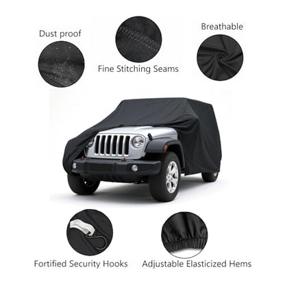Fit FIndoor Car Cover Replace for Jeep Wrangler 4 Door 2006