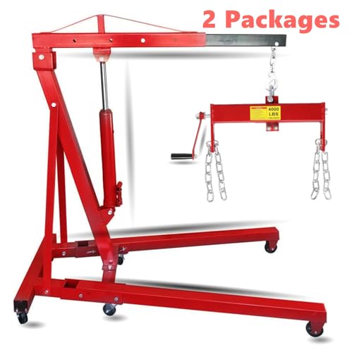 2 Ton Folding Engine Hoist Engine Crane with Lever
