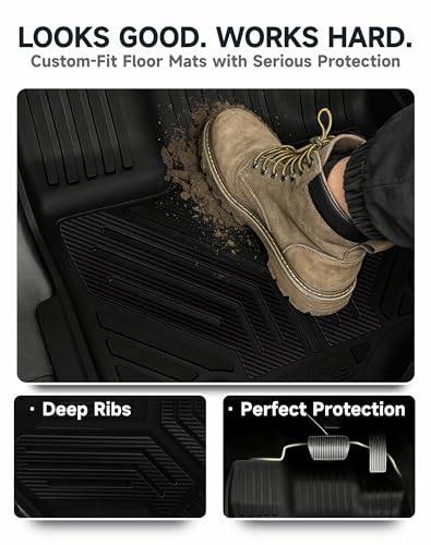 Premium Color TPE Floor Mats for Ford F