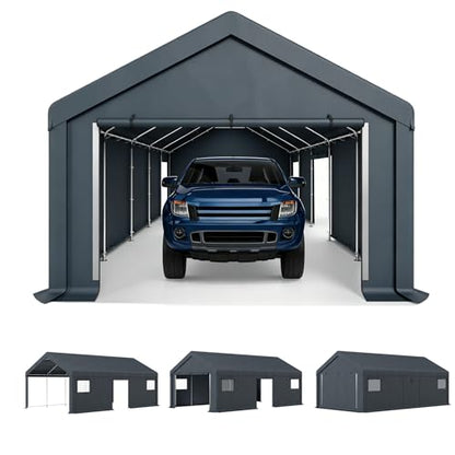13x24ft Portable Garage Carport