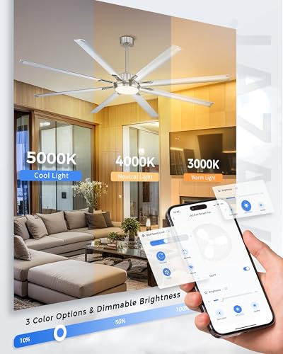 84 Inch Ceiling Fan with Light